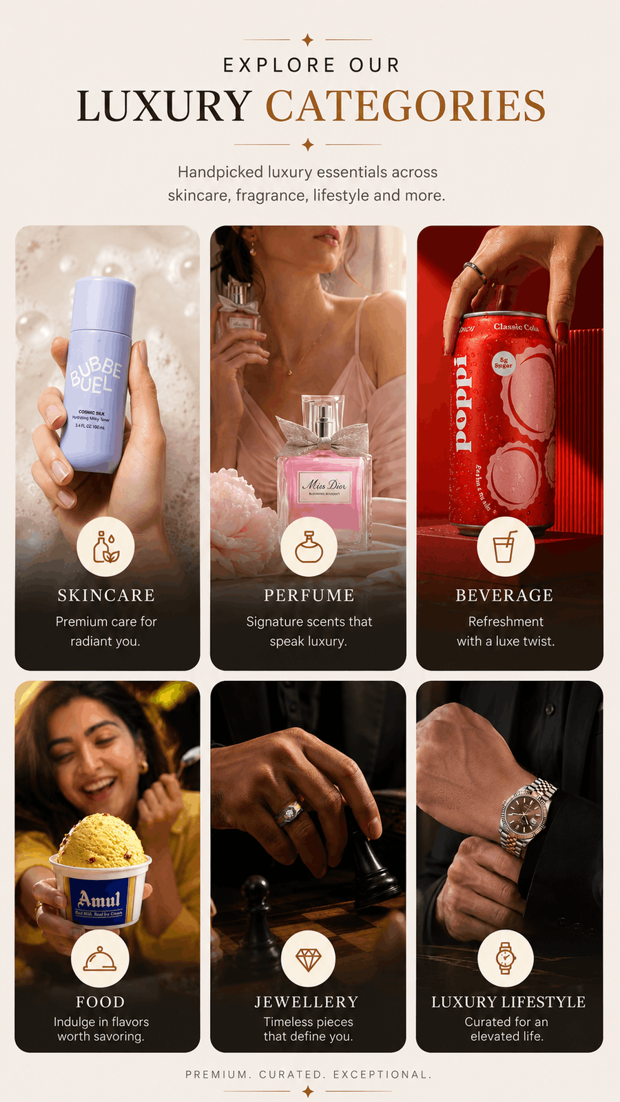 Luxury AI Prompt Output Examples